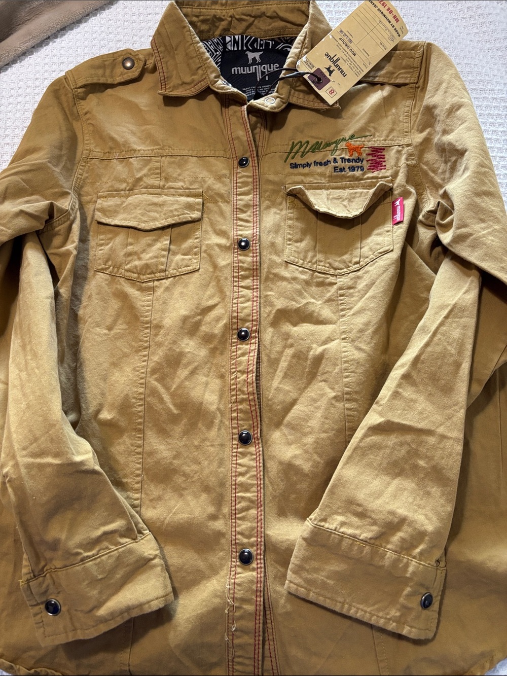 Vintage snap down shirt